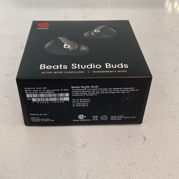 BEATS STUDIO BUDS - Wireless noise cancelling bluethooth earbuds - BLACK. - Picture 7 of 8